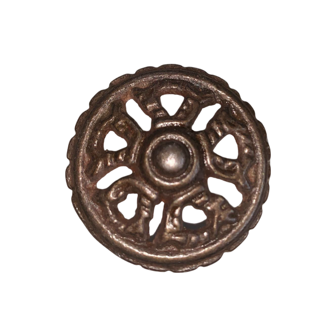 Ancient Chakra Iron Door Knob