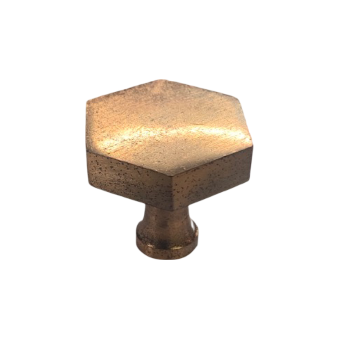 Golden Antique Enamel Iron Door Knob