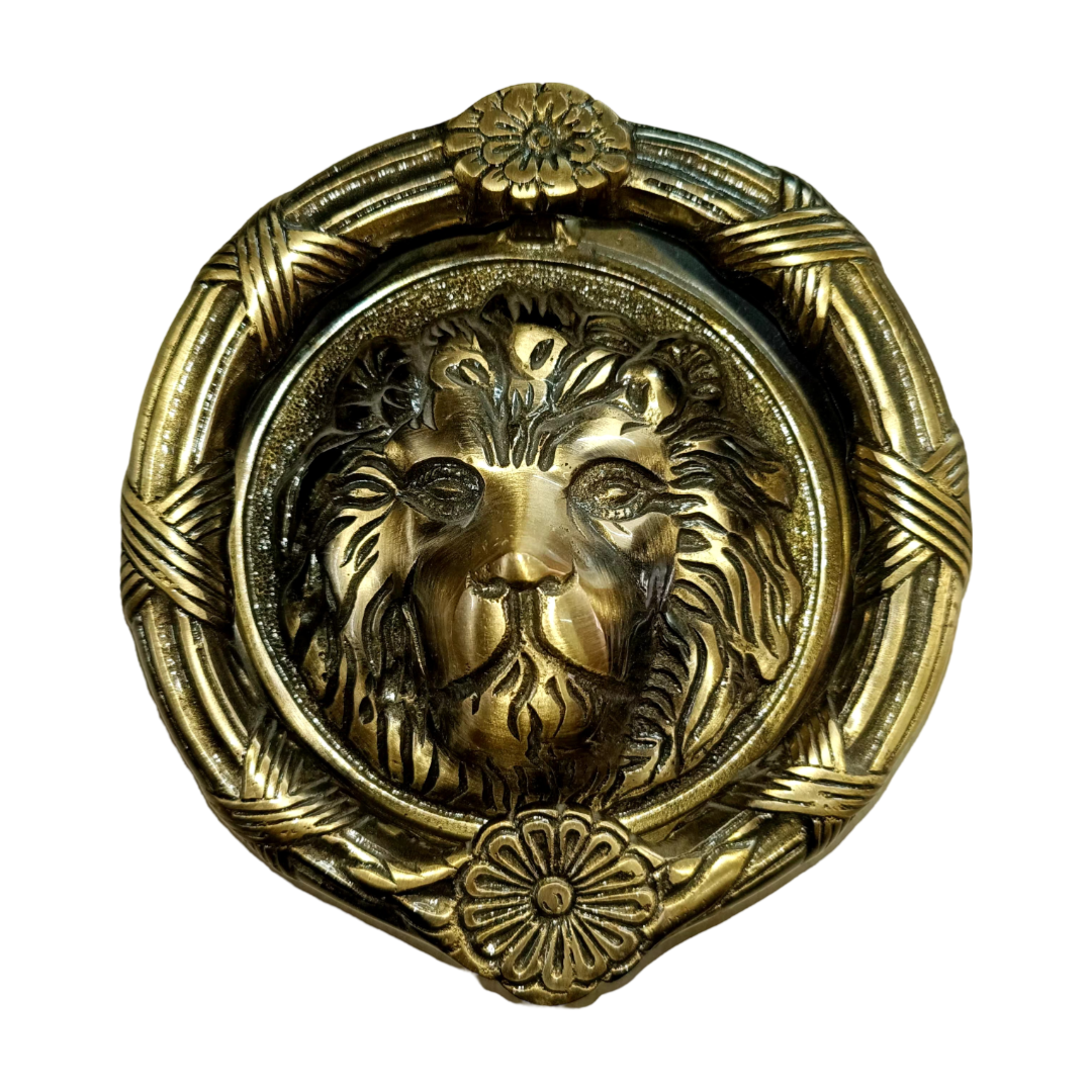 Imperial Guardian Brass Door Dome - Antique Bronze