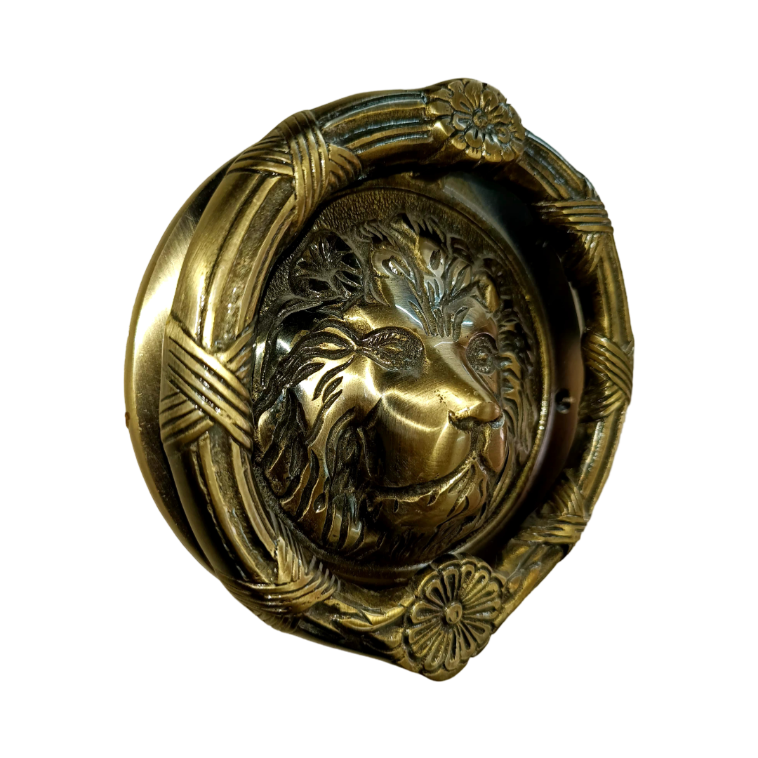 Imperial Guardian Brass Door Dome - Antique Bronze