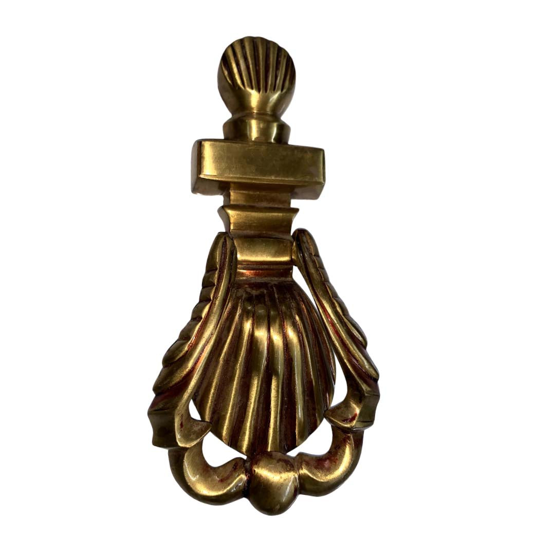 Vintage Brass Door Knocker - Antique Bronze