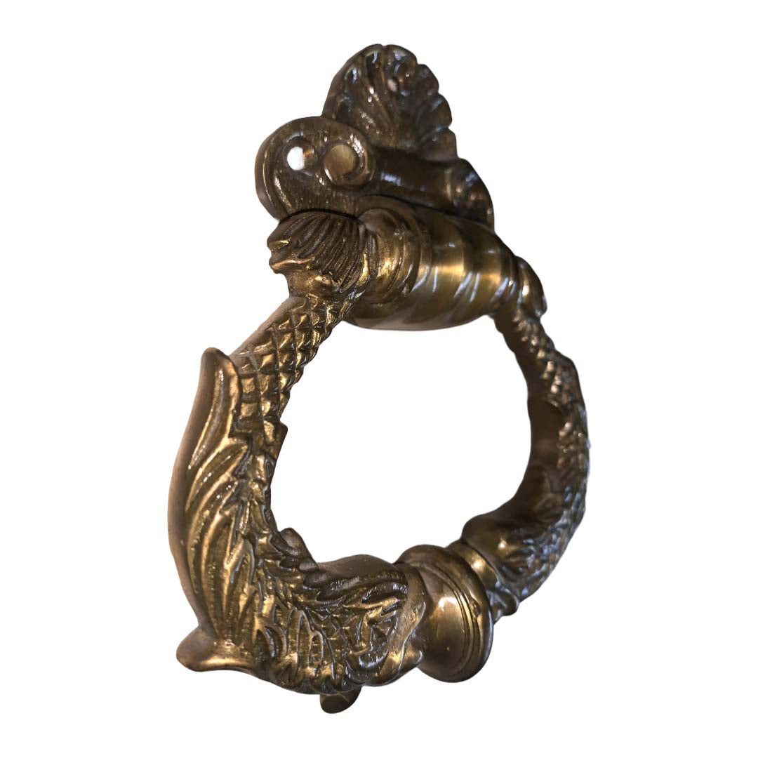 Antique Classic Brass Door Knocker - Antique Bronze