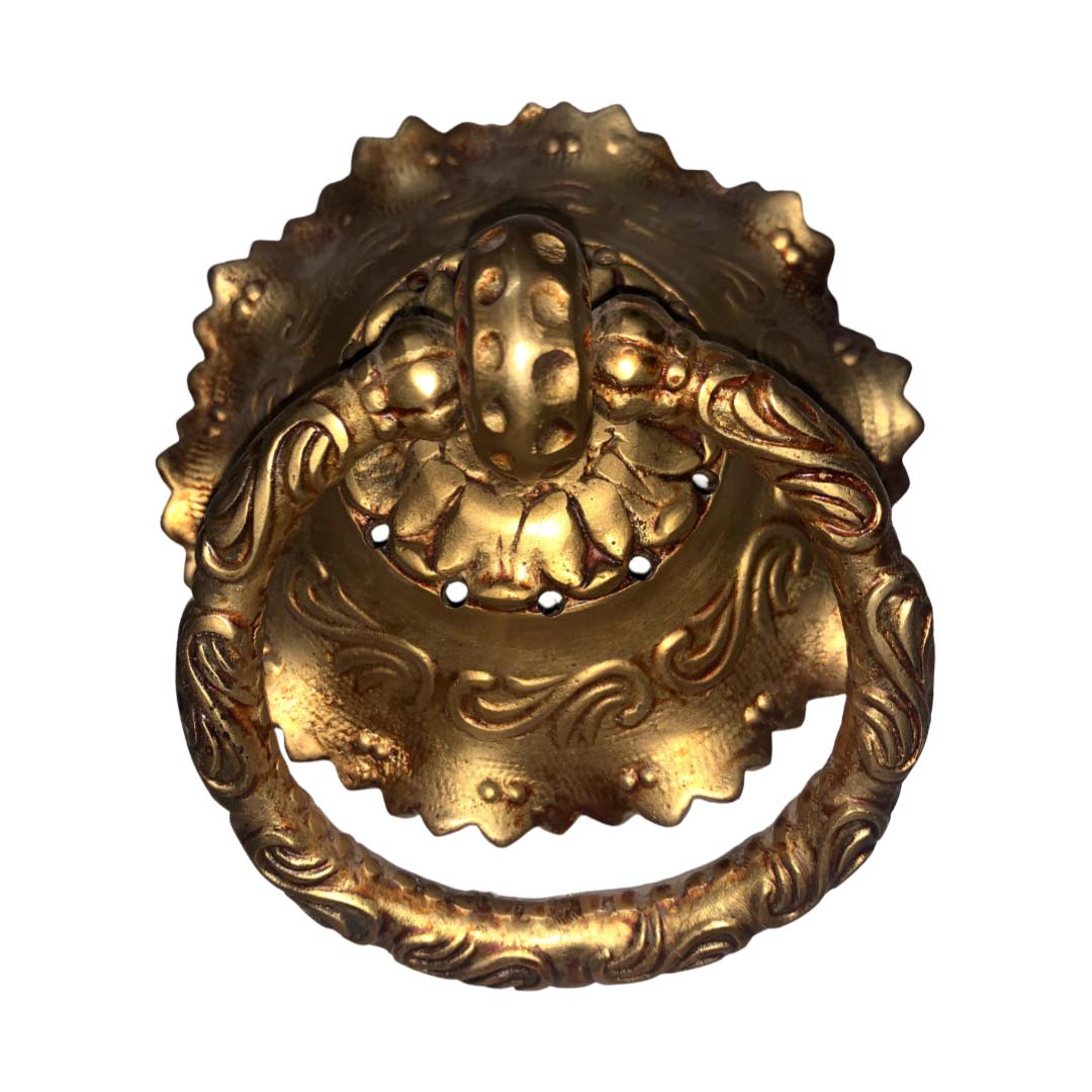 Decorative Brass Door Knocker - Antique Bronze