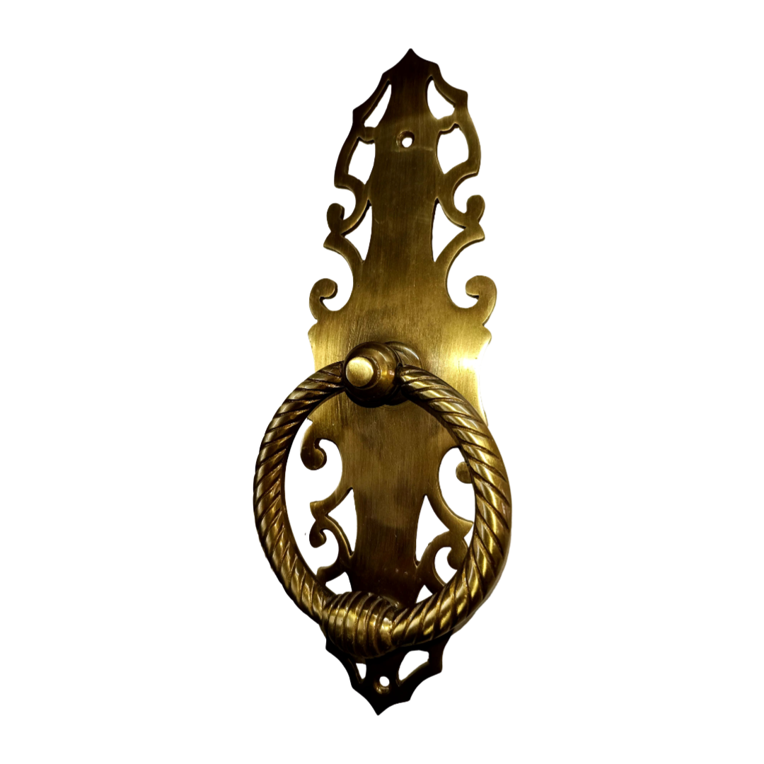 Vintage Designed Classic Brass Door Knocker - Antique Bronze