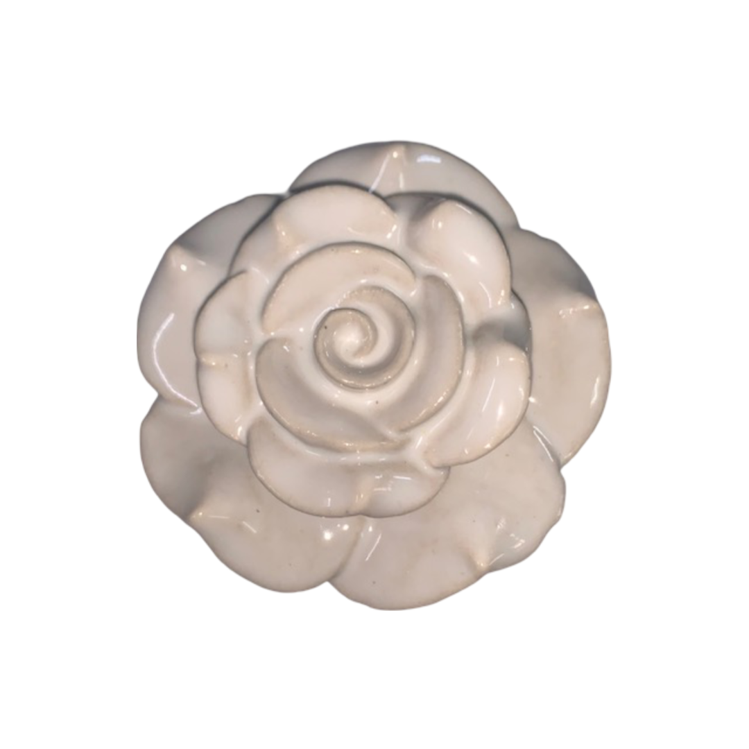 Ceramic Floral Door Knob