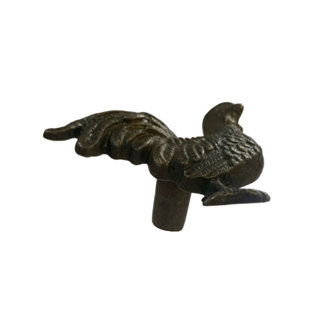 Brown Rooster Door Knob