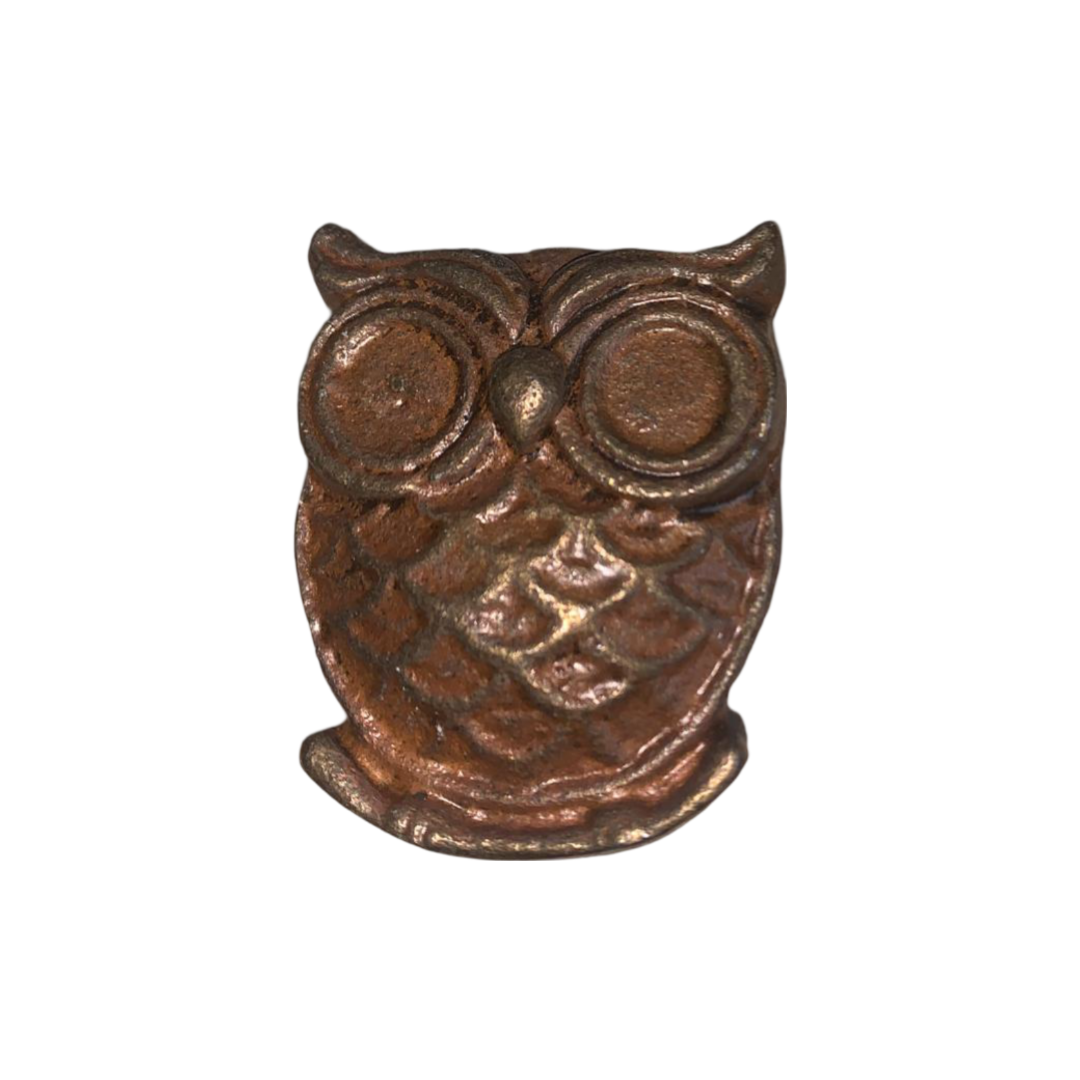 Antique Brown Enamel Iron Door Knob