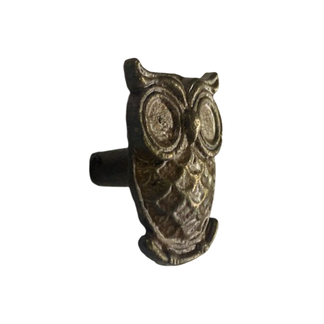 Antique Brown Enamel Iron Door Knob