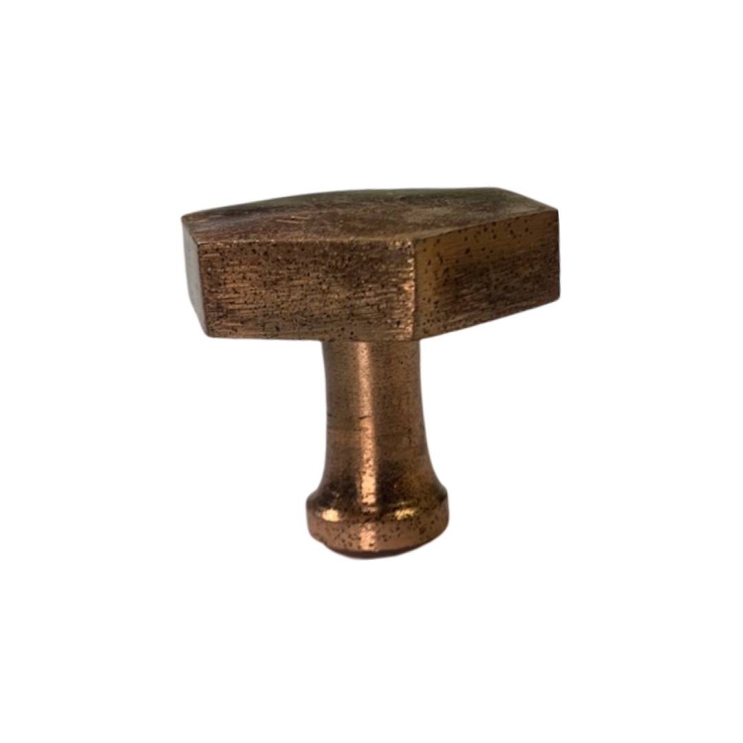 Golden Antique Enamel Iron Door Knob