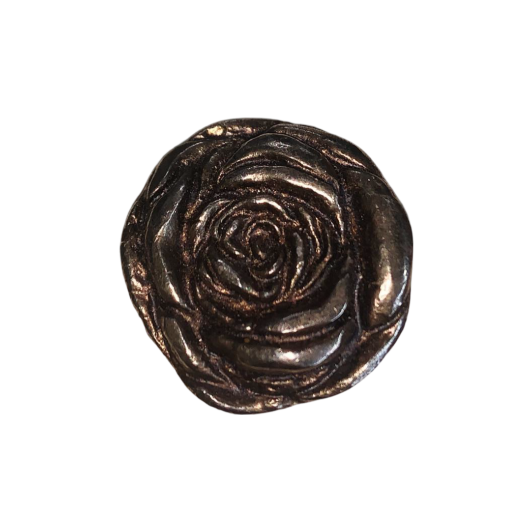 Rustic Brown Enamel Iron Door Knob