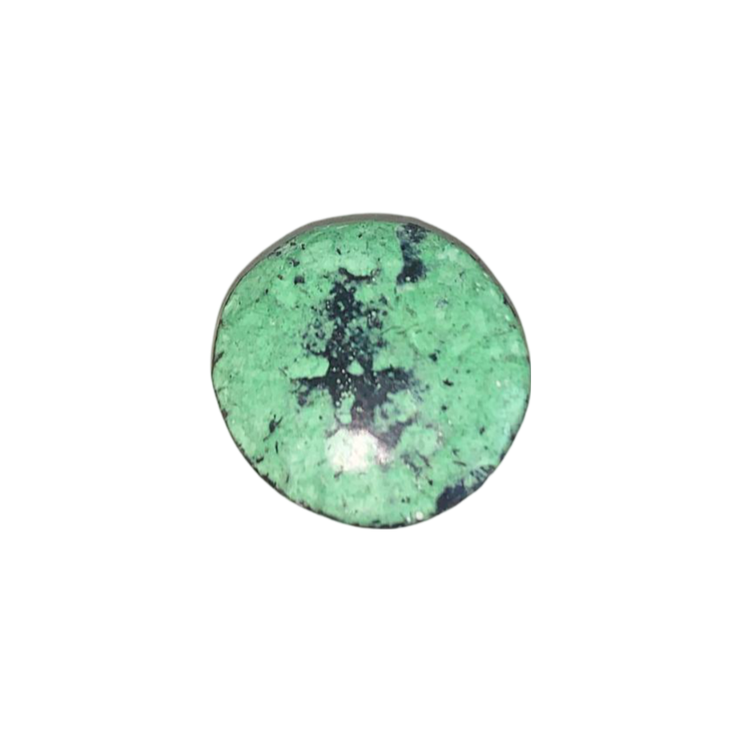 Green Ceramic Antique Door Knob