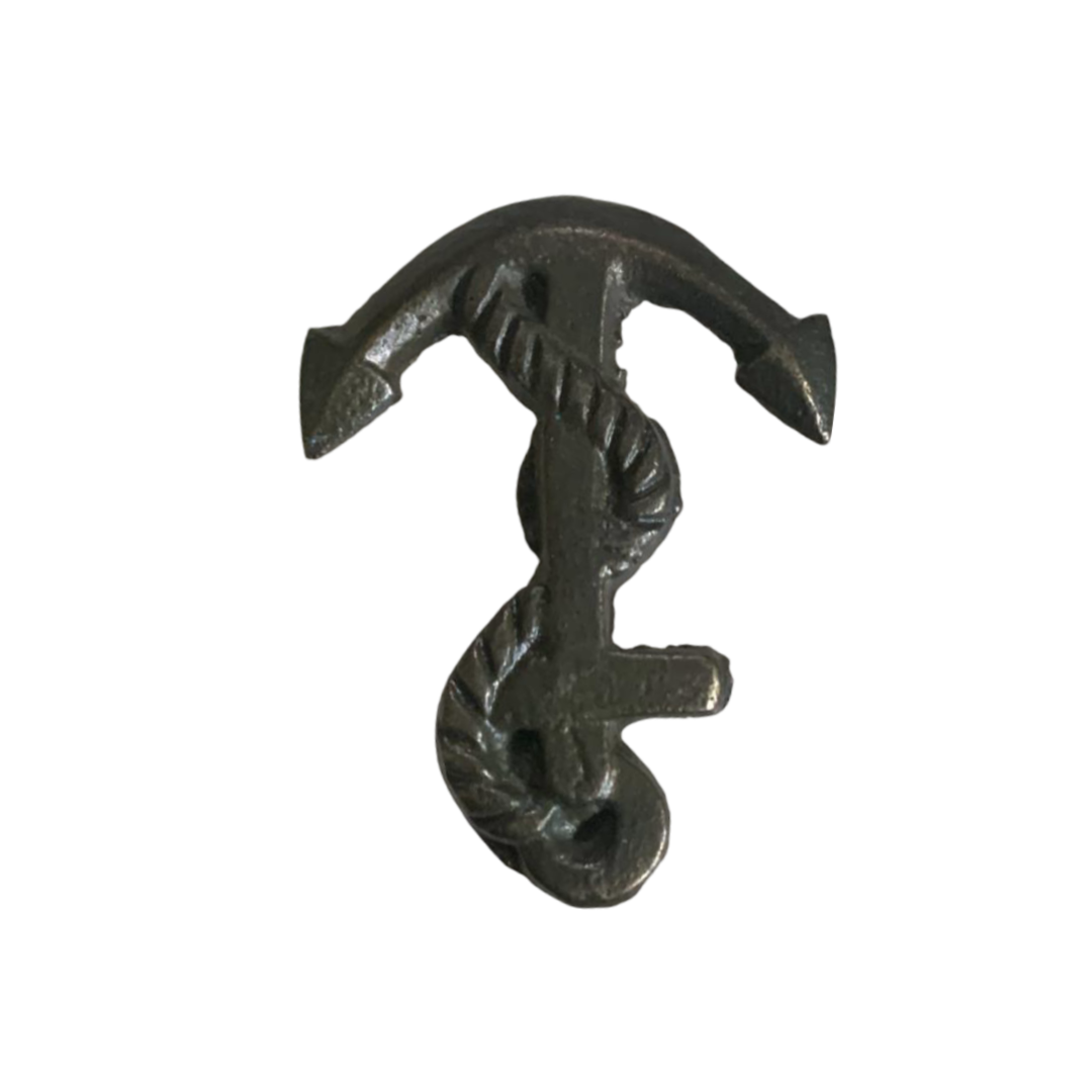 Rustic Mini Anchor Iron Knob