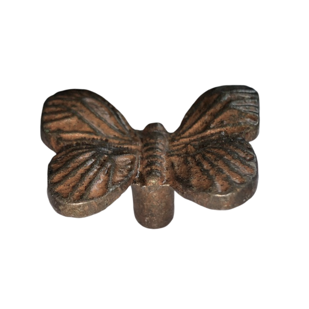Rustic Butterfly Door Knob
