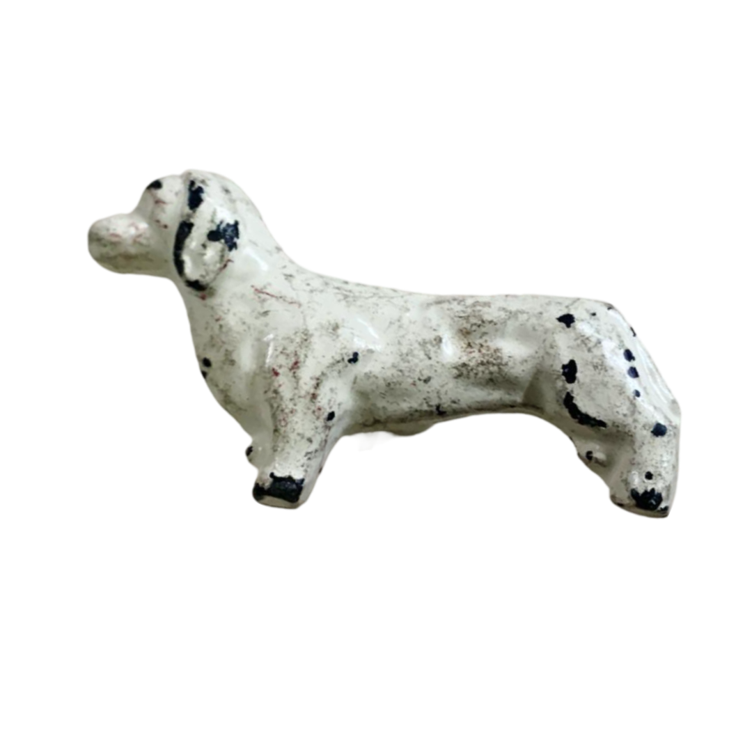 White Enamel Painted Knob