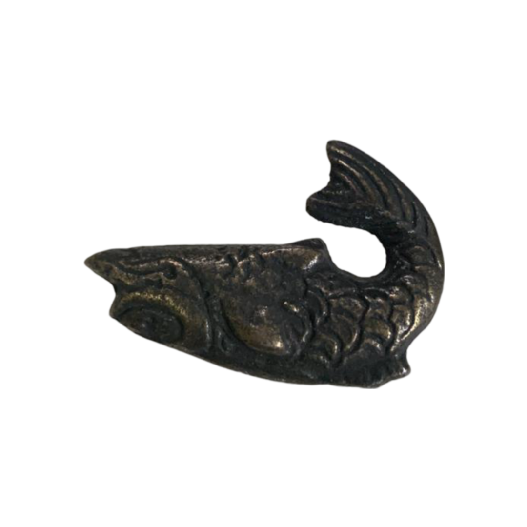 Heritage Matsya Iron Doorknob