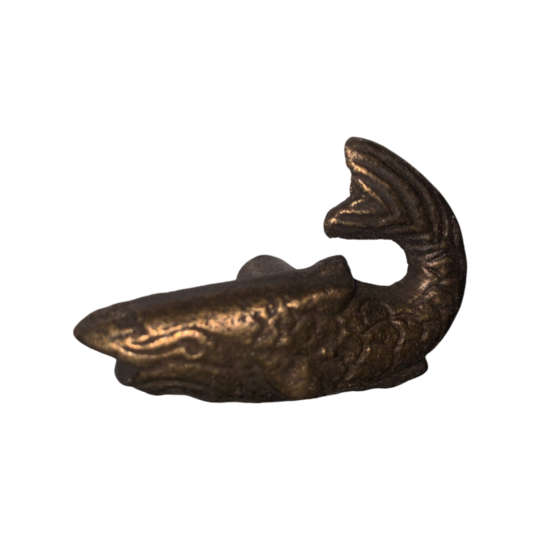Heritage Matsya Iron Doorknob