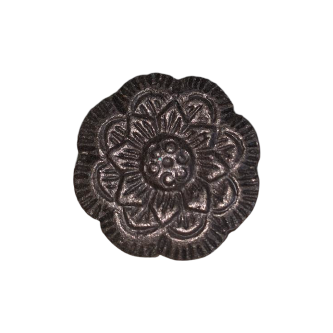 Metallic Rose Cabinet Knob