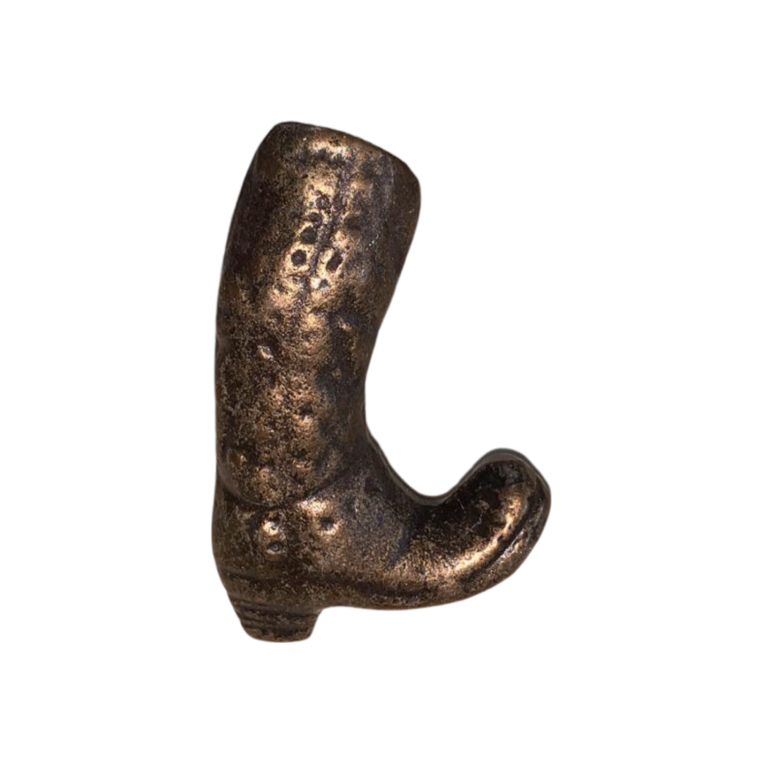 Antique Iron Boot Door Knob
