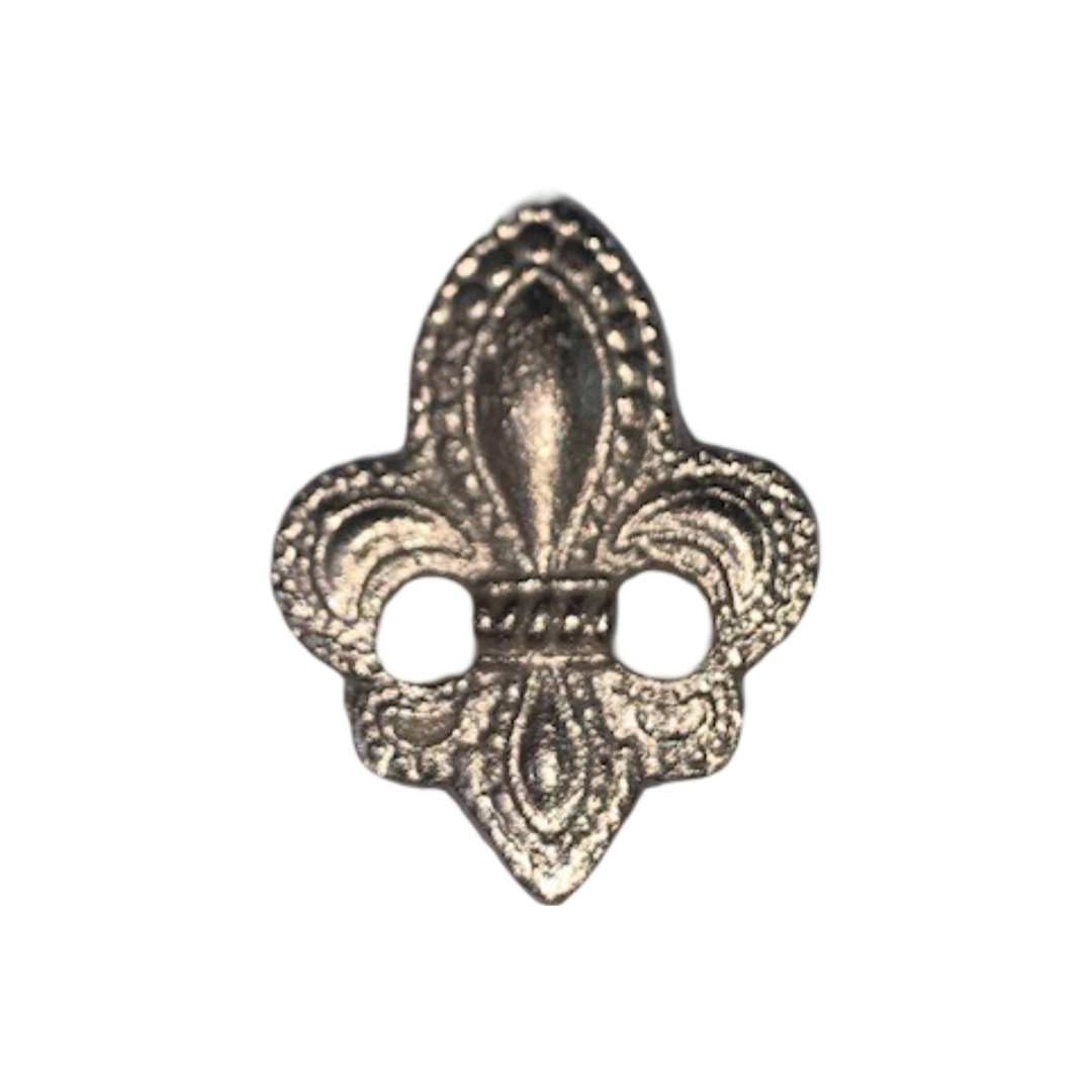 Fleur-De-Lis antique Iron Knob